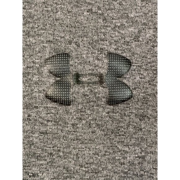 Under Armour Loose 2XL crew neck T-Shirt HeatGear Heather Black GUC 7849 - Picture 4 of 7